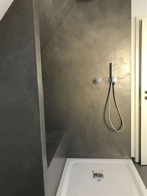 Welcher putz ist furs badezimmer geeignet. Carameo mineralischer Putz für fugenlose Bäder und ...
