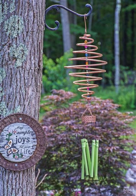 How To Make A Coiled Copper Wind Chimes The Beading Gem