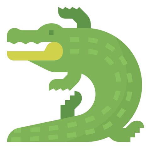 Crocodile Free Animals Icons