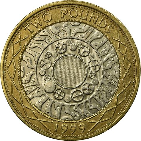 Two Pounds 1999 Technology Coin From United Kingdom Online Coin Club