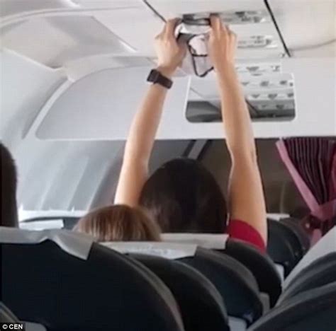 Female Passenger Filmed Drying Underwear Beneath Air Vent Trendfrenzy