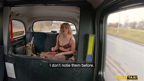Fake Taxi Caty Kiss Wants To Pay With Sexy Topless Selfies Starring