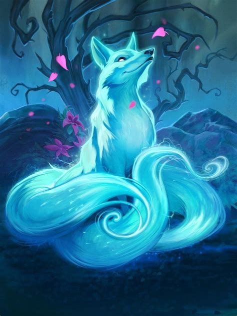 Blink Fox Angiewolf In 2020 Mythical Creatures Art Fox Fantasy