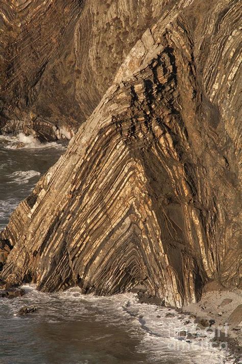 Folds In Rock Photograph By Andy Daviesscience Photo Library Fine