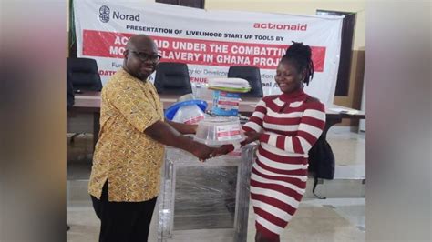 Actionaid Ghana Distributes Start Up Tools To Women Ghana