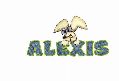 Alexis Graphics Clipart Names Library Cliparts Clip
