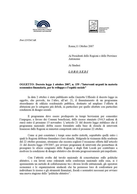 20071012 Lettera A Sindaci E Pres Regioni By Federsanità Anci Fvg Issuu