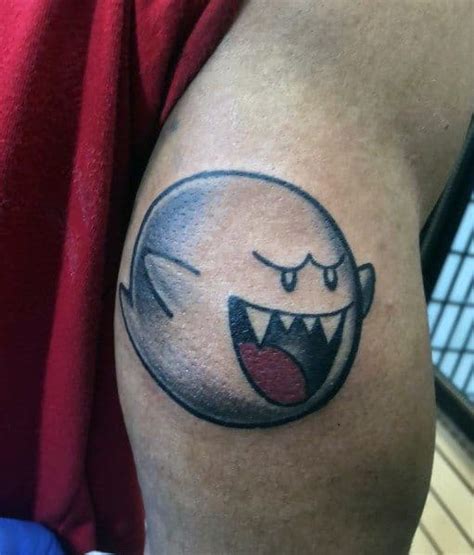 Mario Ghost Tattoo Ideas For Men Inspiration Guide