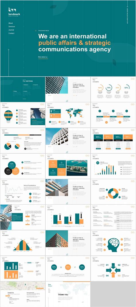 27 Company Cool Introduction Chart Powerpoint Template On Behance