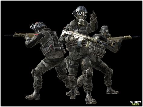 Call Of Duty Modern Warfare 3 Posed Characters Art Jake L Rowell
