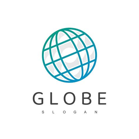 Globe Logo Design Template 8299990 Vector Art At Vecteezy