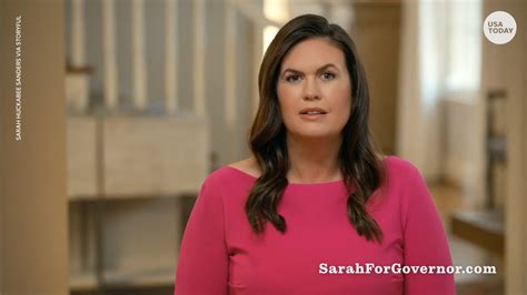 Sarah Huckabee Sanders Running For Governor Of Arkansas