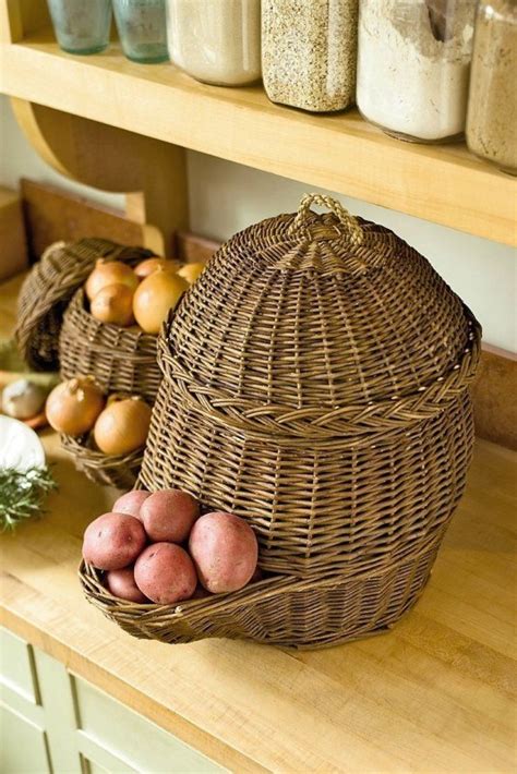 A potato is a tuber. 25 Insanely Clever Storage Solutions For Fruits And Vegetables