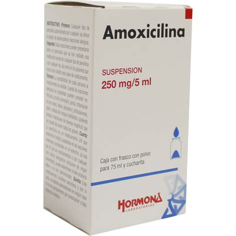 Amoxicilina Hormona Susp Ped Super Farmacia Universal