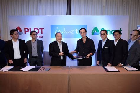 PLDT Home, Smart ink milestone partnership with ABS-CBN for iWant TV | Partnership, Smart, Abs