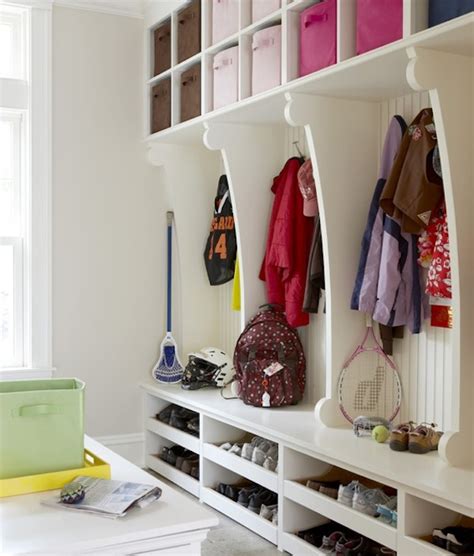 Featuring 15 shoe cubbies, four hooks, and a bench, it's sure to help clear up hallway clutter. Creating More Space In Your Cluttered Children's Closets