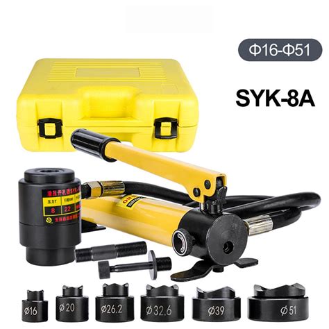 2021 Syk 8a Hydraulic Punch Driver Stainless Steel Hydraulic Hole