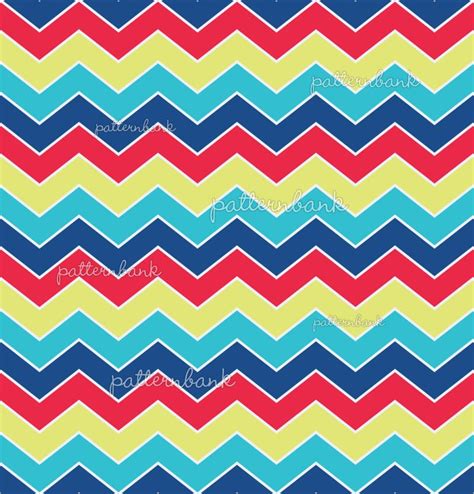 Colorful Chevron By Bense Garza Seamless Repeat Vector Royalty Free