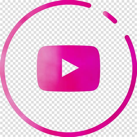 Logo Youtube Icon Aesthetic Pink Youtube Logo Png Png Transparent For