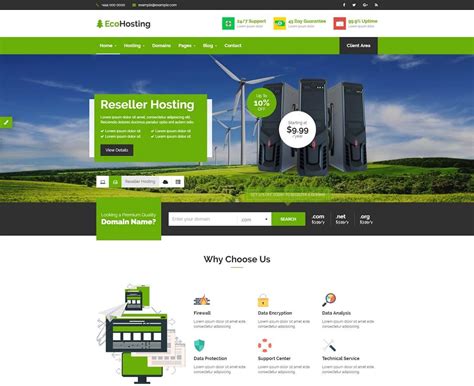 23 best html web hosting website templates 2020 colorlib