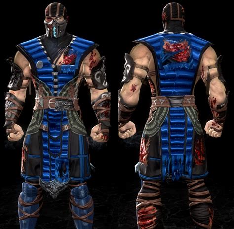 Скачать Mortal Kombat Komplete Edition Skin Sub Zero X Геймплей