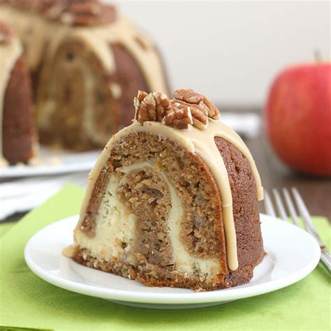 This pumpkin bundt cake recipe is one that i am sure i am going to be sharing a lot because it really is soo good! Baked by Rachel » Apple-Cream Cheese Bundt Cake {Guest Post}