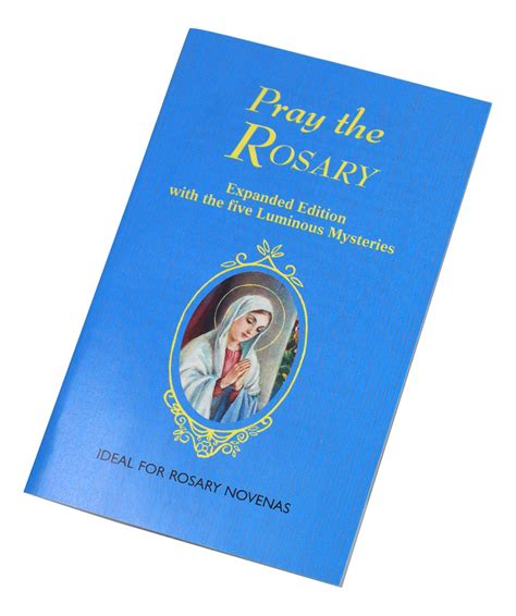 You will receive a pdf of the file of how to pray the rosary and the mysteries of the rosary. Catholic Book Publishing - Pray The Rosary