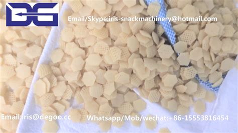 3d 2d Wheat Snack Pellet Extruder Machinedouble Screw Extrusion Oval Papad Food Machinery Youtube