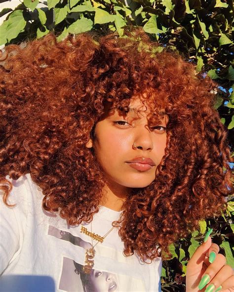 𝖒𝖔𝖒𝖔🇵🇷🇩🇴 On Instagram “hair Always In My Face” Ginger Hair Color