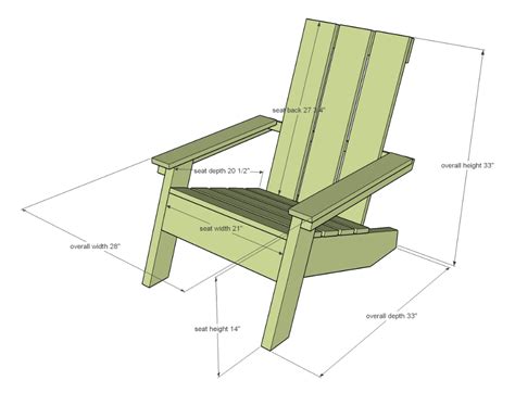 Outdoor chair plans for wooden chairs, loungers, stools, folding chairs, swinging chairs, and makeover ideas for all your existing outdoor furniture. Modern Adirondack Chair in 2020 | Modern adirondack chair ...