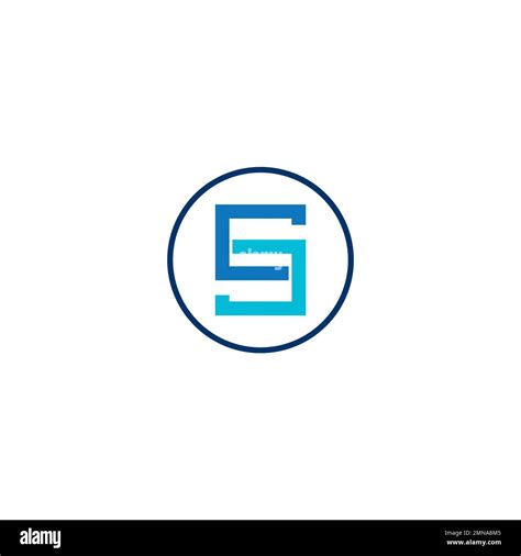 Letter S Logo Vector Abstract Design Template Stock Photo Alamy