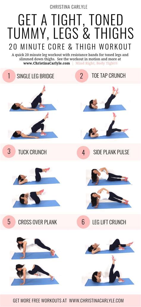 Toned Stomach Exercise Routine