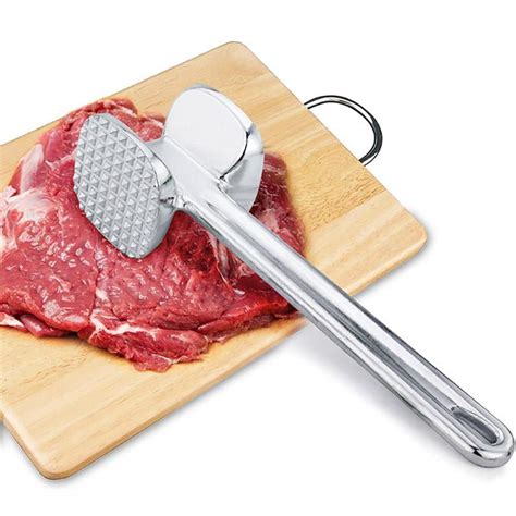 Chef Meat Tenderizer Heavy Duty Hammer Mallet Tool And Chicken Pounder