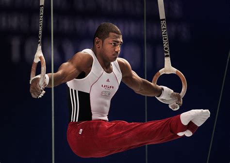 10 Extraordinary Black Us Olympians American Athletes Male Gymnast John Orozco