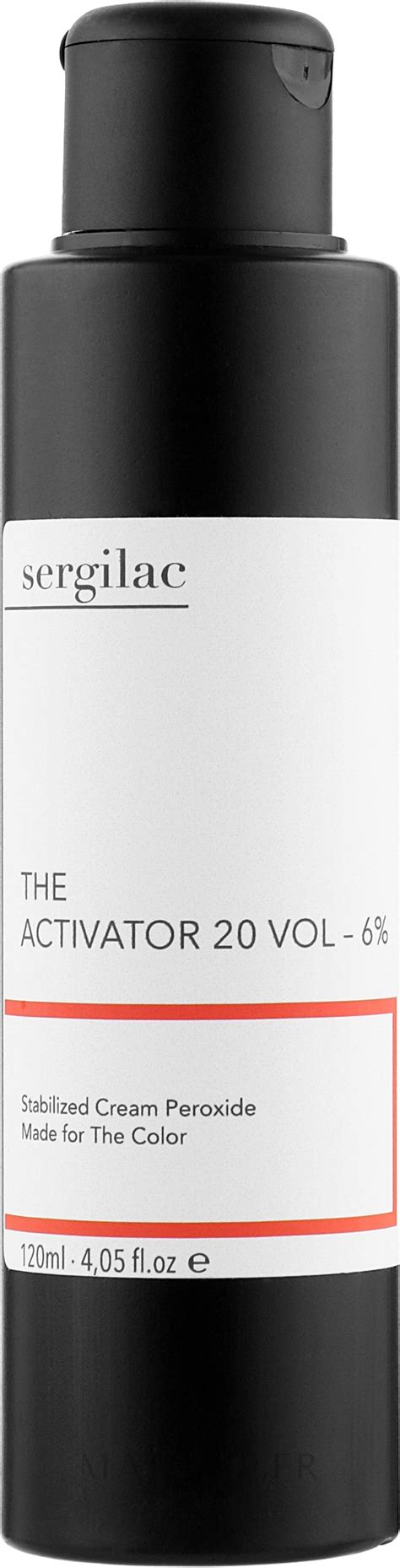 Sergilac The Activator 20Vol Crème oxydante à base d eau oxygénée 6
