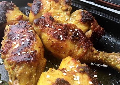 Bumbu kuning yang simpel sangat sedap dipadukan dengan ikan tongkol. Resep Ayam Panggang Bumbu Kuning oleh OlinYolina - Cookpad