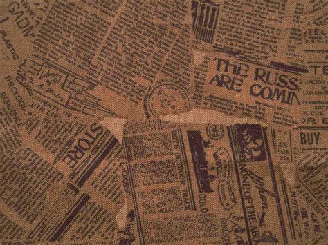 Yellow Old Newspapers Texture Newspapers Background Yellow Old