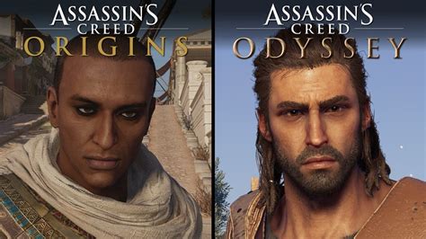 Assassins Creed Odyssey Vs Assassins Creed Origins Direct