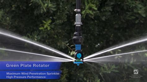 Nelson Green Rotator Plate Center Pivot Sprinkler Youtube