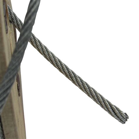 Galvanised Wire Rope 100m 25mm 6x7 Securefix Direct