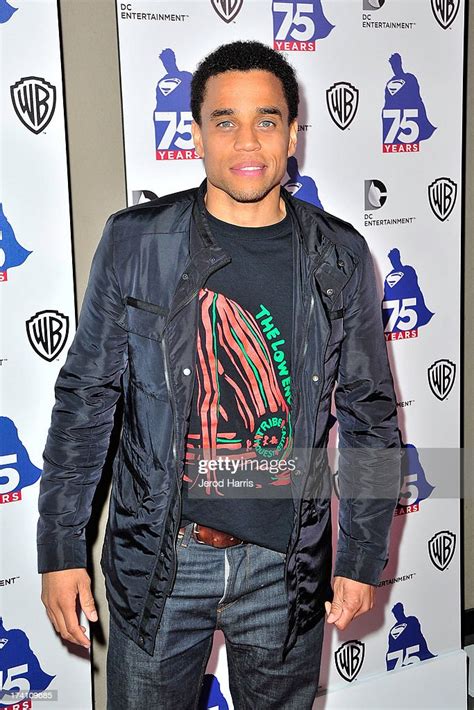 Actor Michael Ealy Arrives At Dc Entertainment And Warner Bros Host
