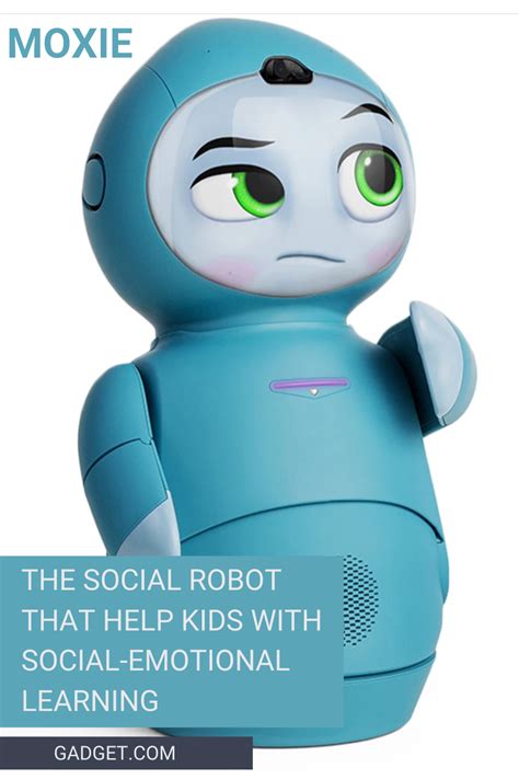 Moxie The Robot Help Children Development Helping Kids