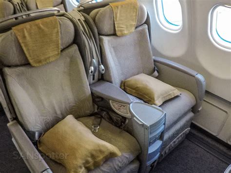 Asiana Airlines A Business Class Seoul To Hong Kong SANspotter