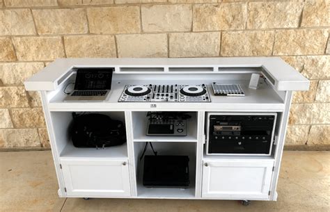 Building A Custom Dj Booth Dont Forget These Design Considerations