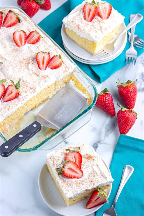 Easy Tres Leches Cake Easy Budget Recipes