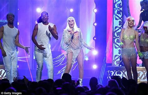 Photos 71 Year Old Singer Cher S Racy Outfits At The 2017 Billboard Music Awards