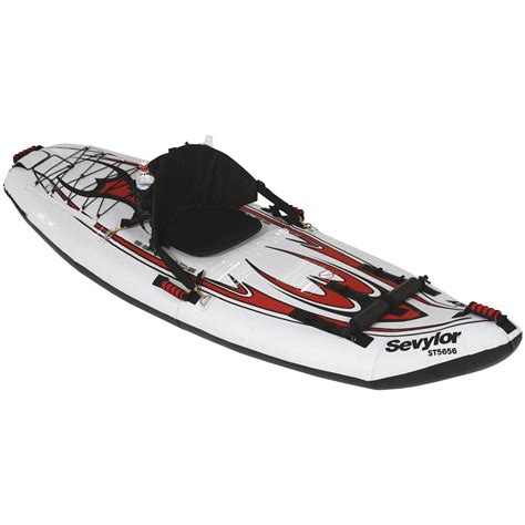 Sevylor® 1 Person Sit On Top Kayak White 127370 Canoes And Kayaks At Sportsmans Guide