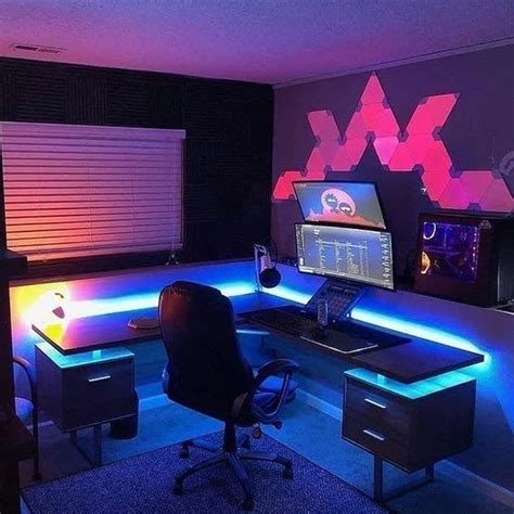 Led Strip Light W Remote Control Video Game Rooms Computer Gaming