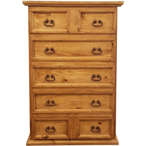 Traditional Tall Chest Of Drawers Rustics For Less