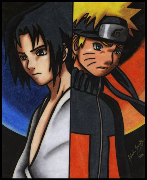 Sasuke And Naruto By Belinda Narutera On Deviantart